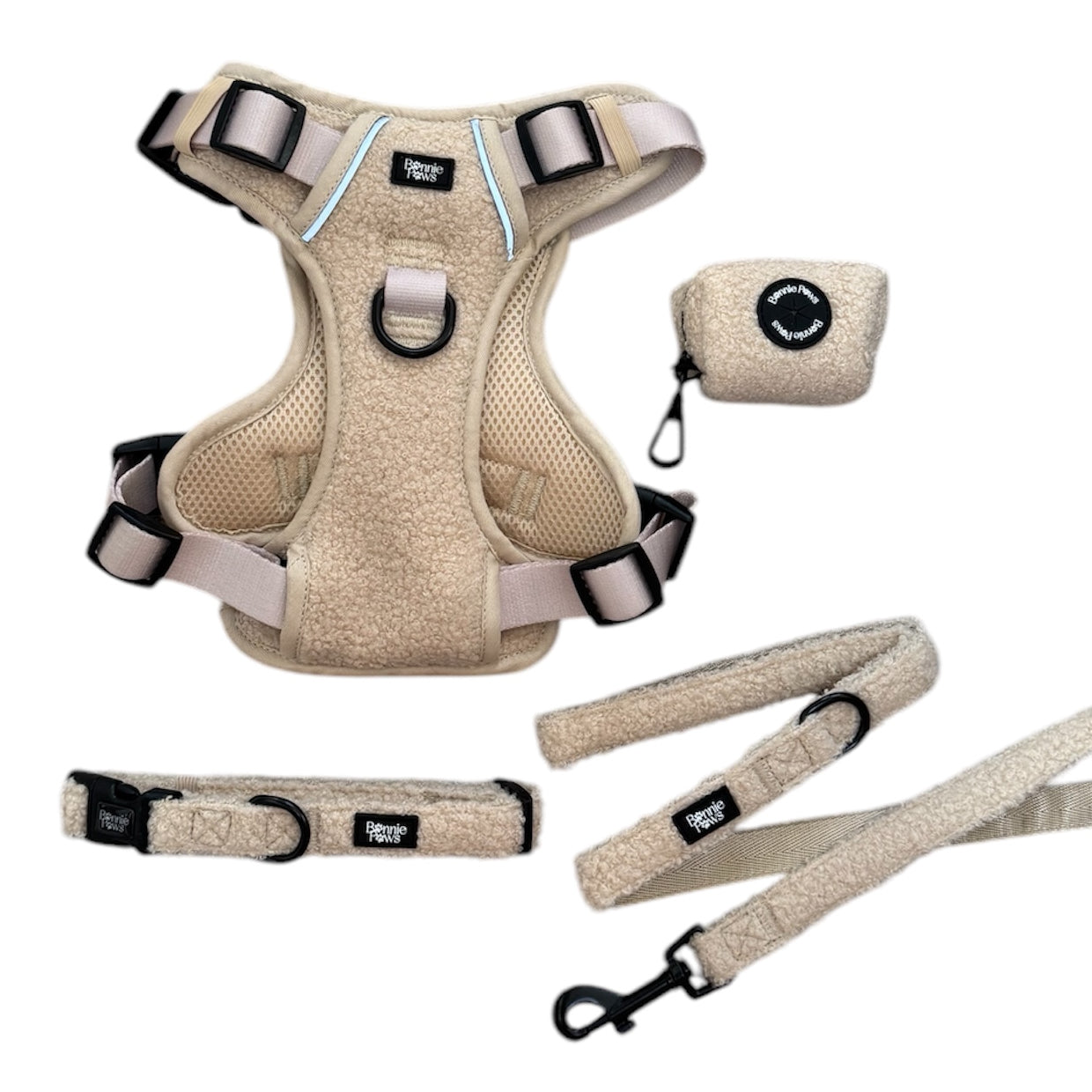 Beige Teddy Tough Harness