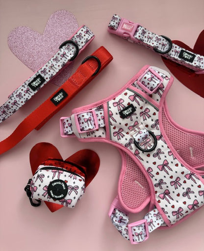 Bow Heart Poo Bag Holder