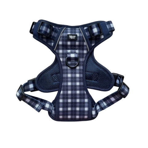 Navy Check Tough Harness
