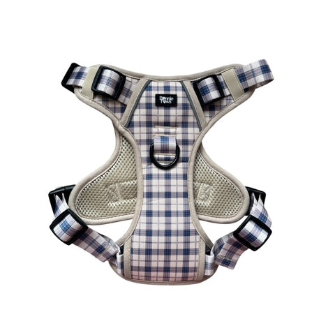 Creamy Check Tough Harness